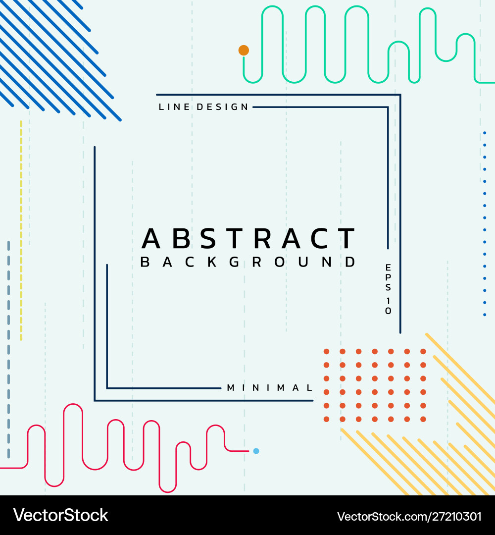 Abstract background modern line style minimal Vector Image