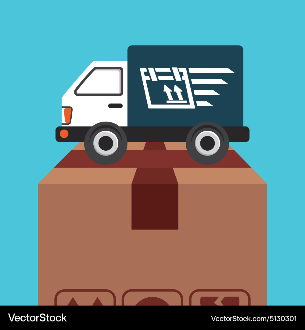 Delivery service Royalty Free Vector Image - VectorStock