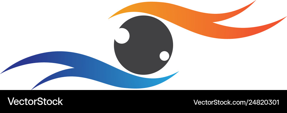 Eye symbol design Eye symbol design vector image
