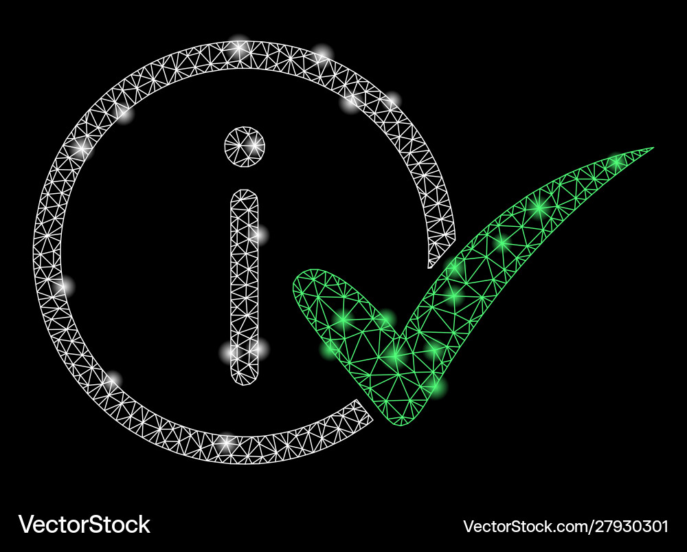 Flare mesh wire frame truth information with Flare mesh wire frame truth information with vector image