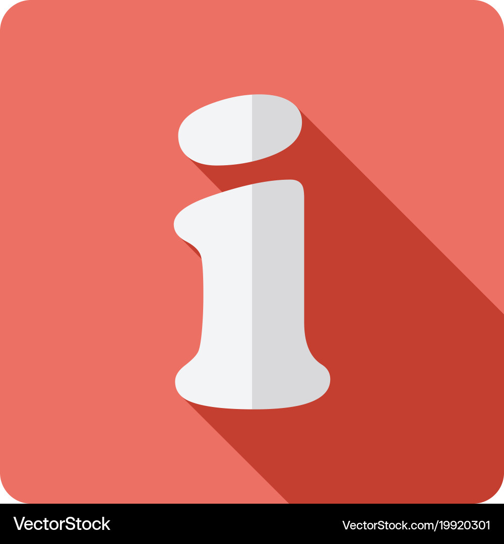 Information web icon help faq symbol Vector Image