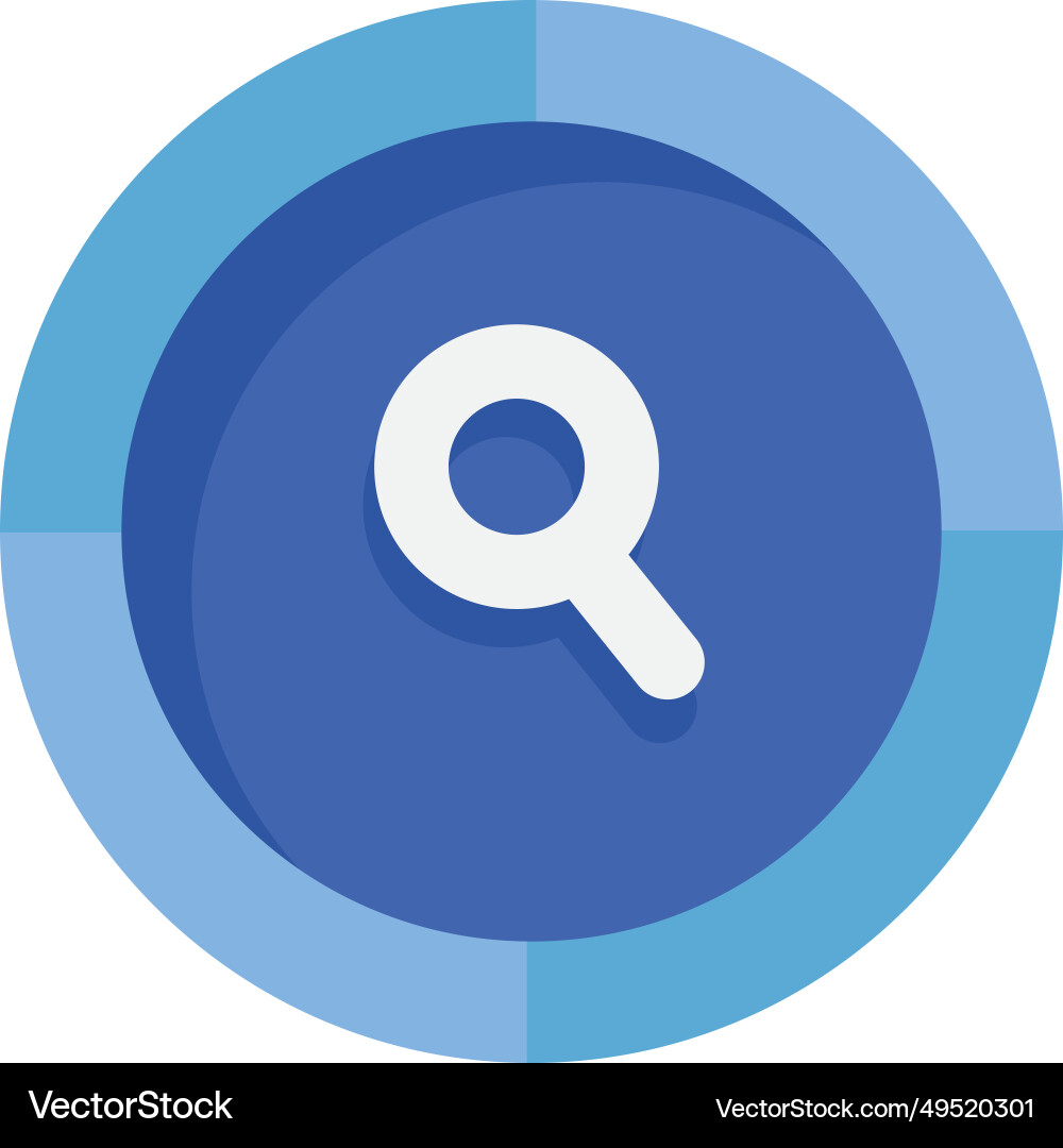 Ui ux element search vector image