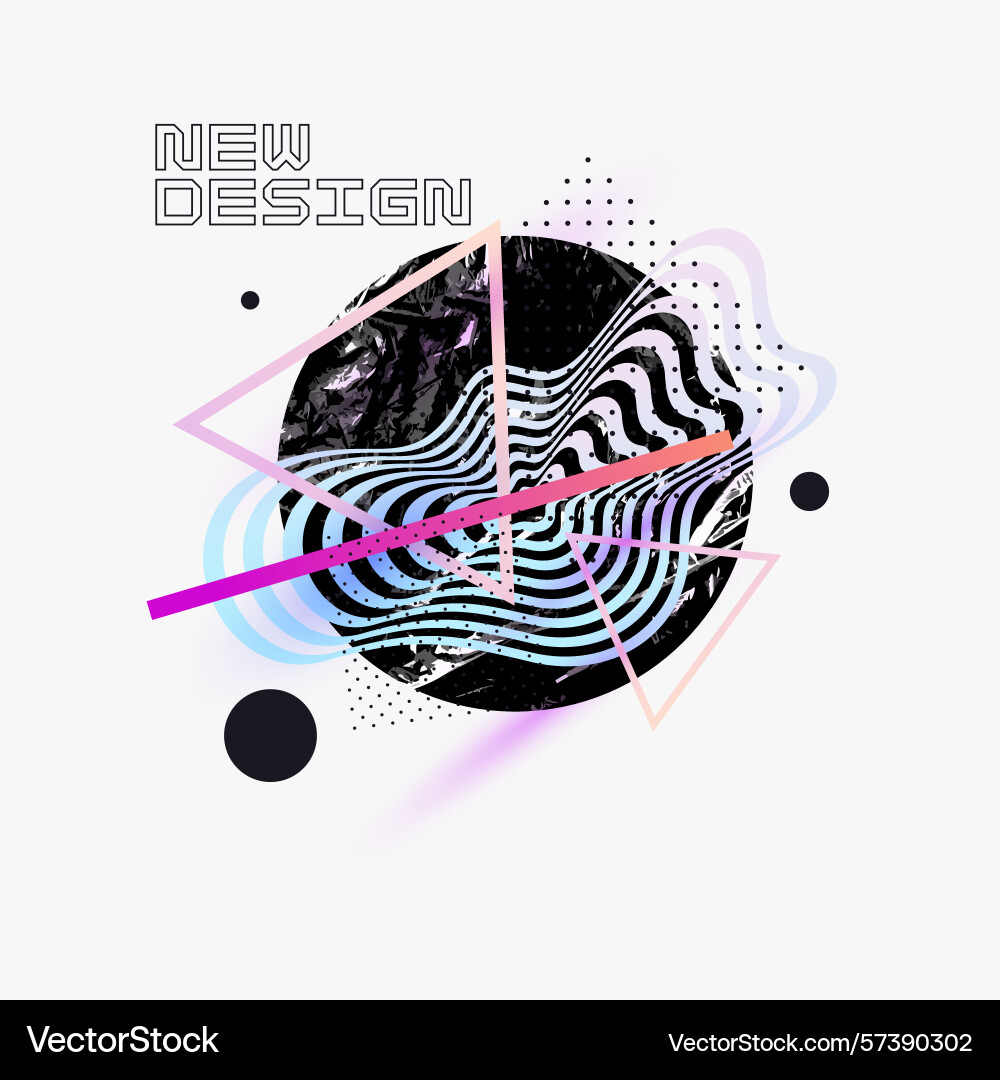 Background with abstract shapes a template Background with abstract shapes a template vector image