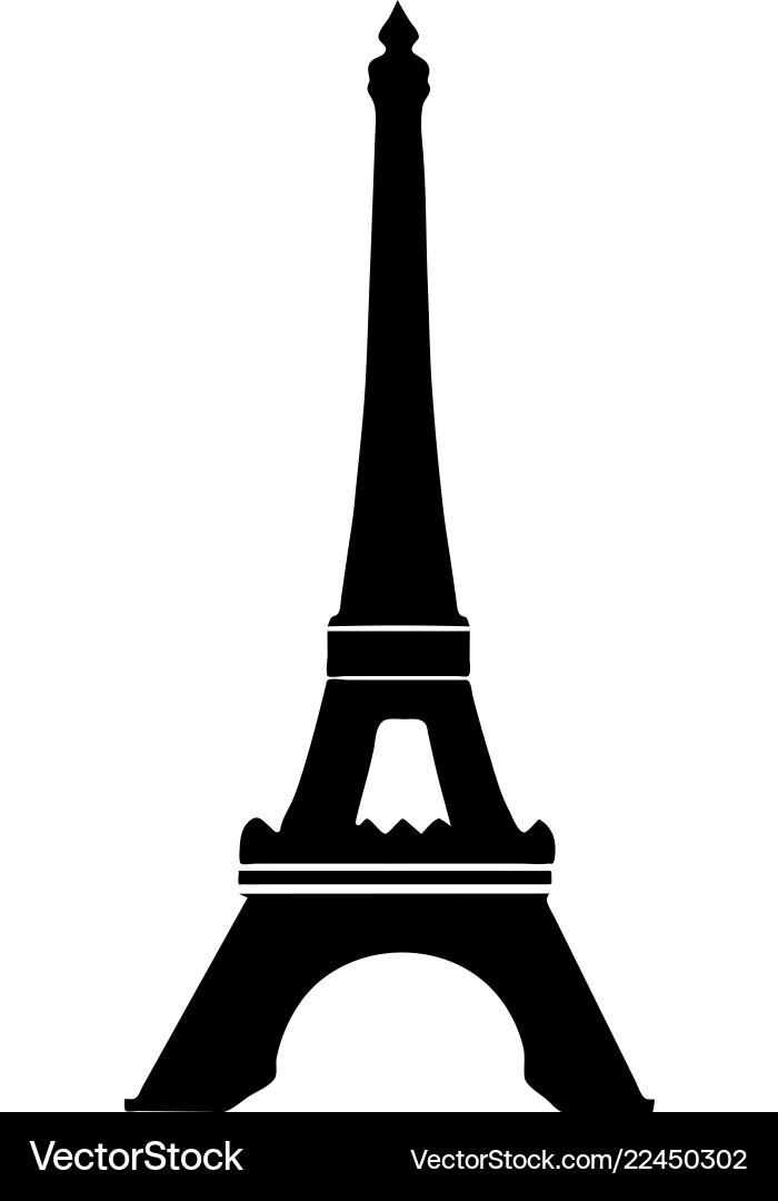 Eiffel tower Eiffel tower vector image