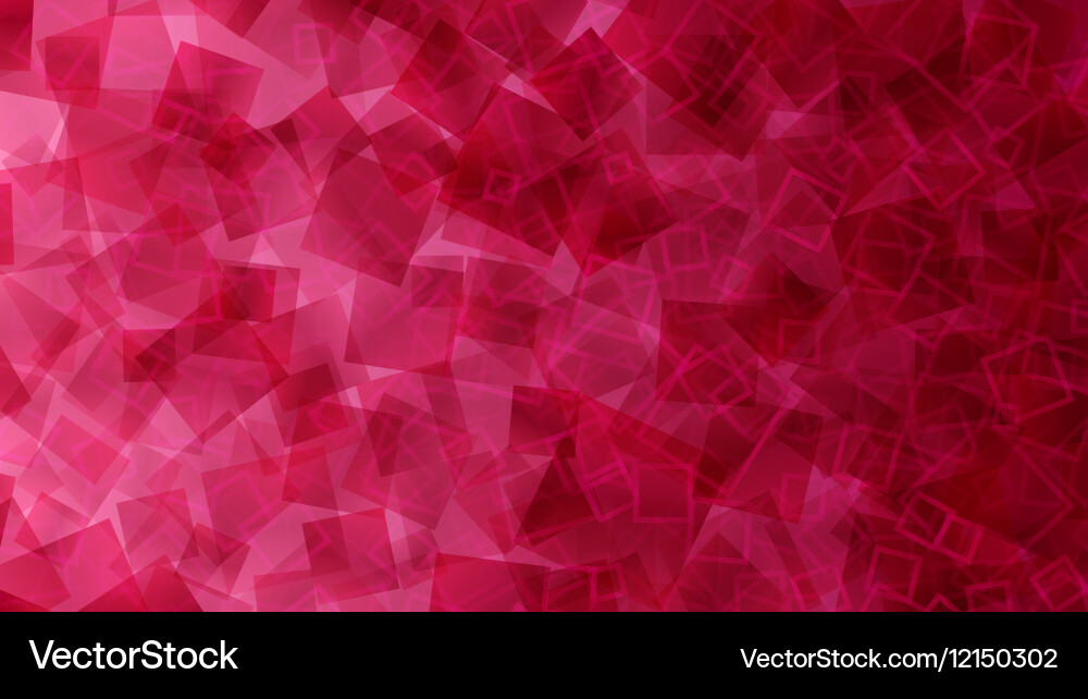 Red Square Abstract Background vector image