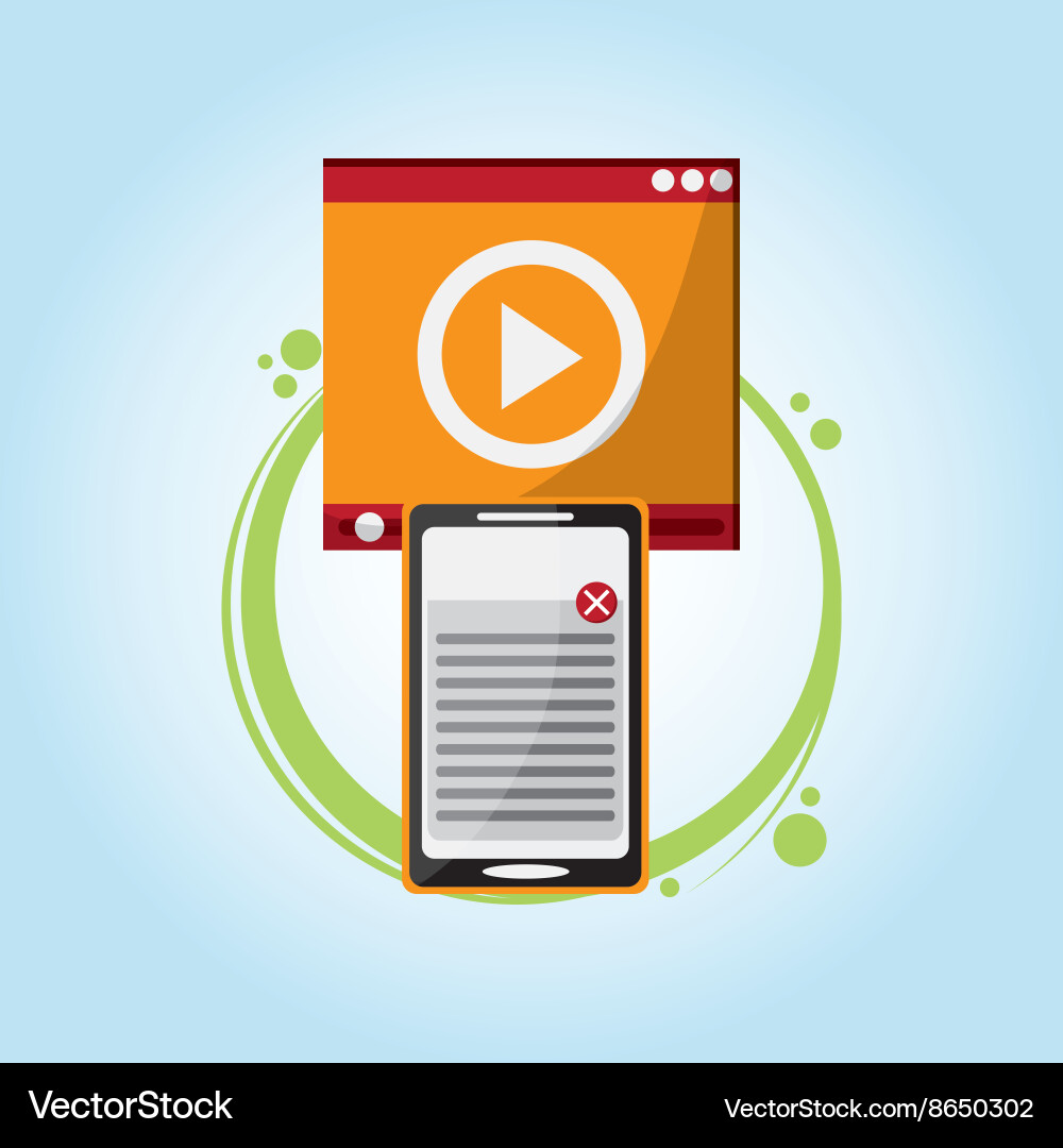 Technology design computer icon gadget concept Vector Image