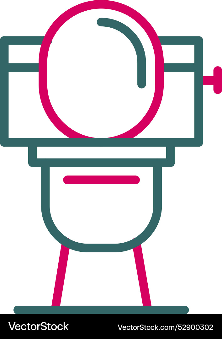 Wc icon design Vector Image