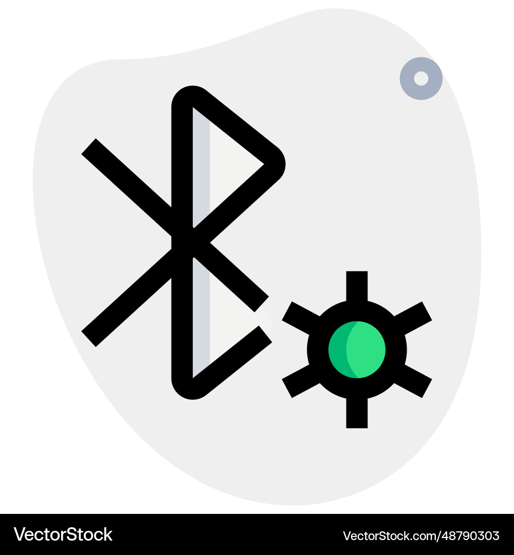 Bluetooth option added in shortcut for setting vector image