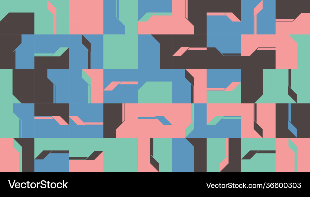 Deconstructed abstract pattern design Deconstructed abstract pattern design vector image
