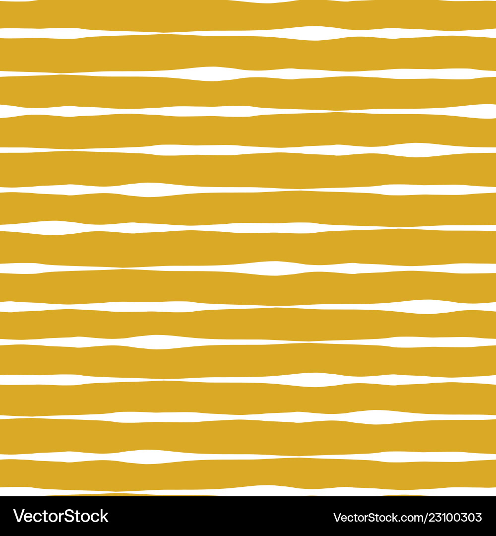 Horizontal lines seamless pattern mustard Horizontal lines seamless pattern mustard vector image
