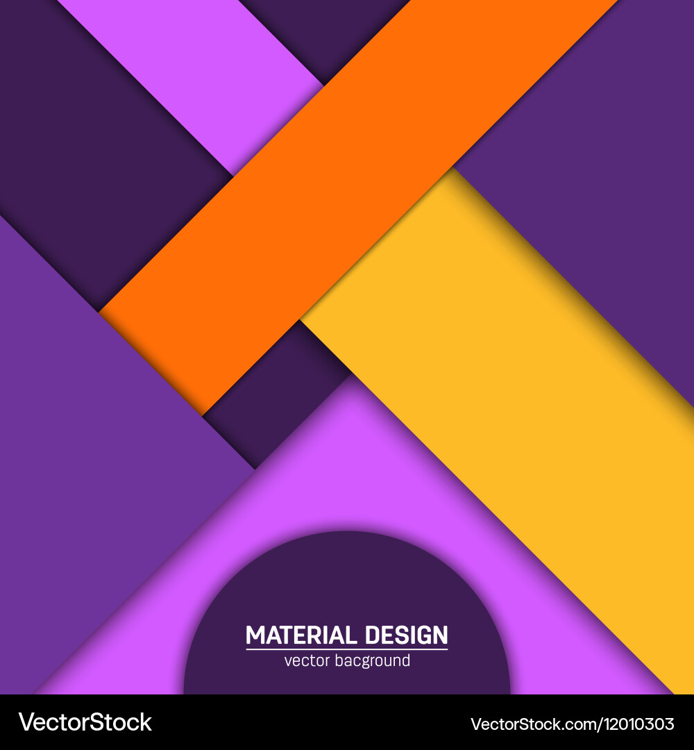 Material design background abstract vector image