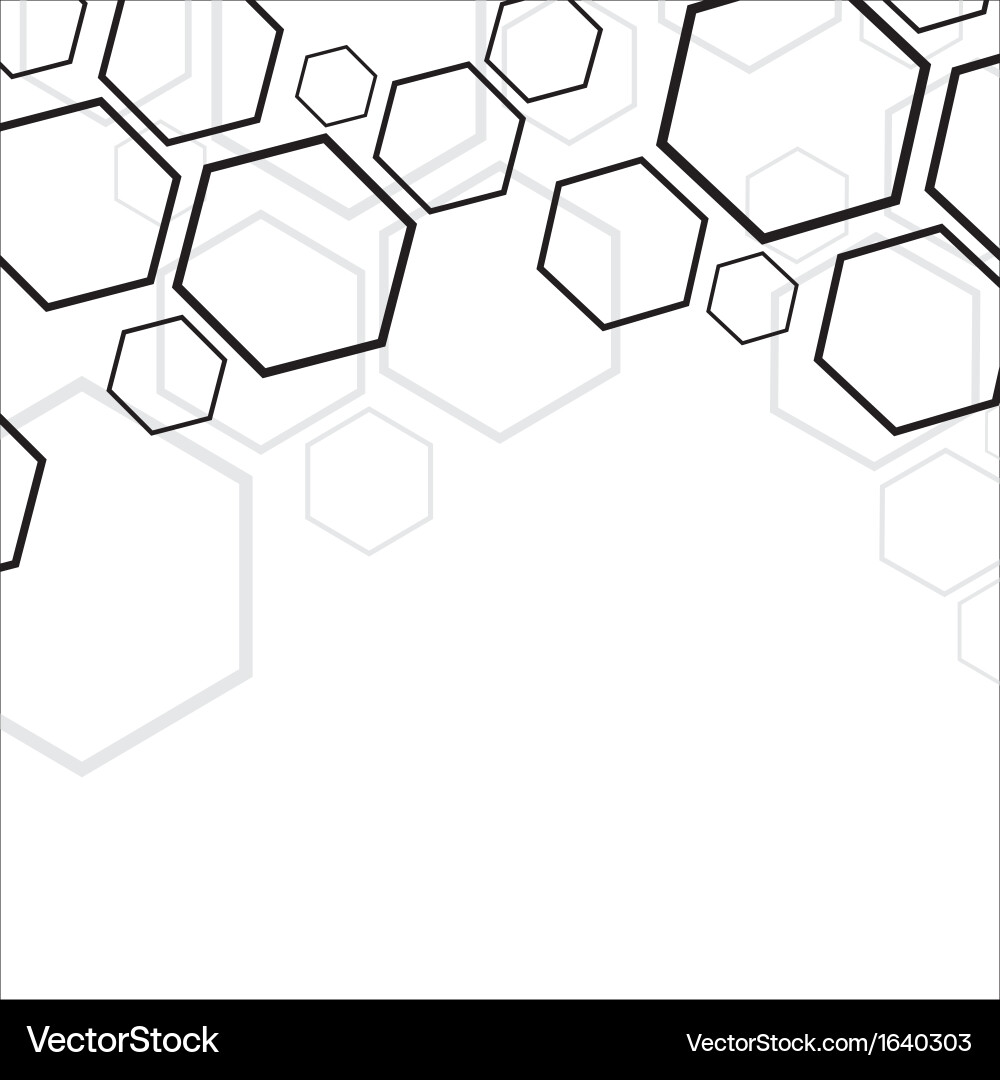 Molecular Structure Background Vector Image