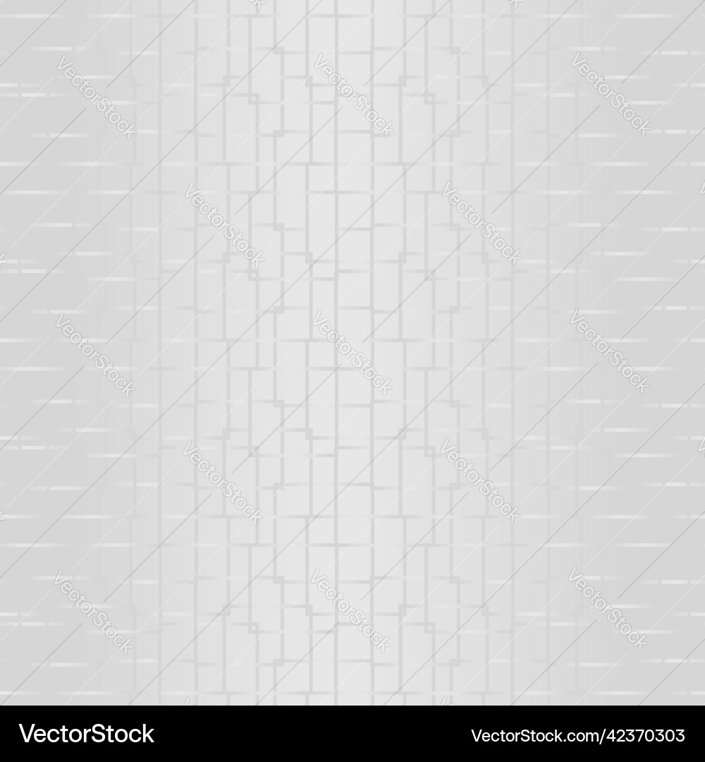 White seamless pattern with abstract grid soft vector image
