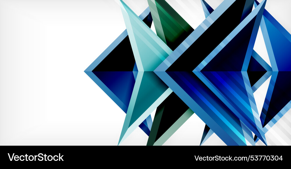 Abstract background color triangles and arrows Abstract background color triangles and arrows Vector Image