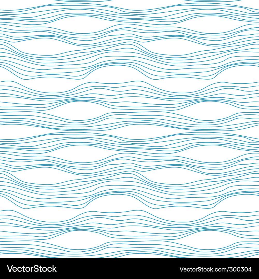 Elegant Wave Pattern Vector Image