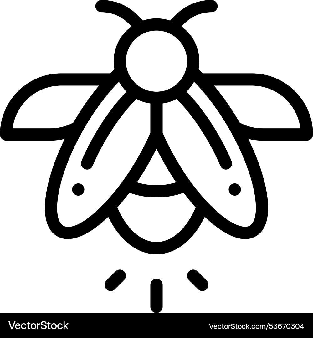 Fireman icon thin linear style design isolated Vector Image
