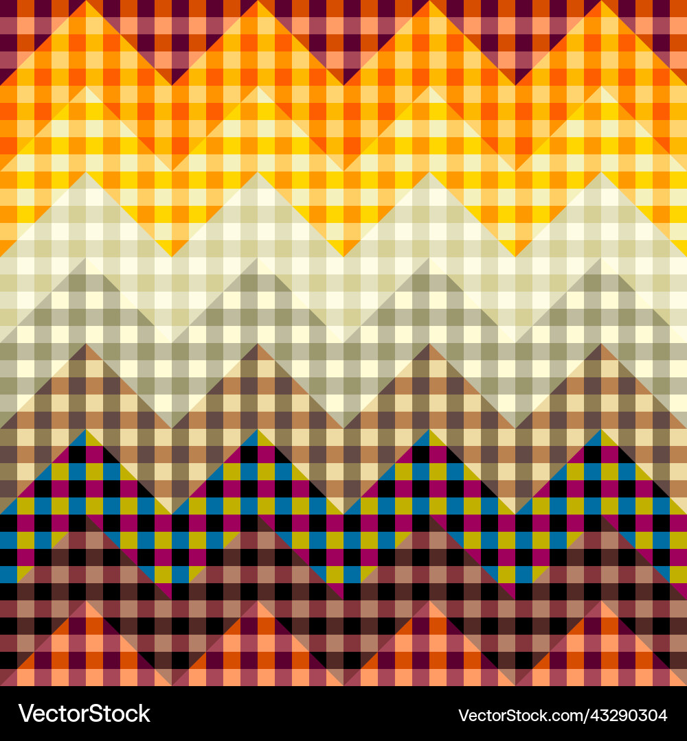 Geometric abstract pattern intersection style vector image