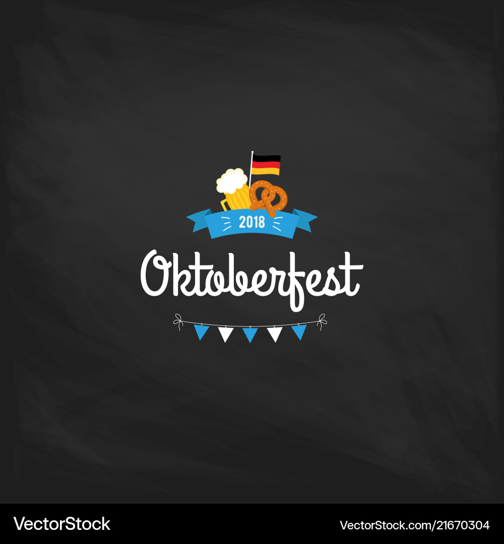 Oktoberfest Vintage Poster oder Grußkarte Oktoberfest Vintage Poster oder Grußkarte vektorbild