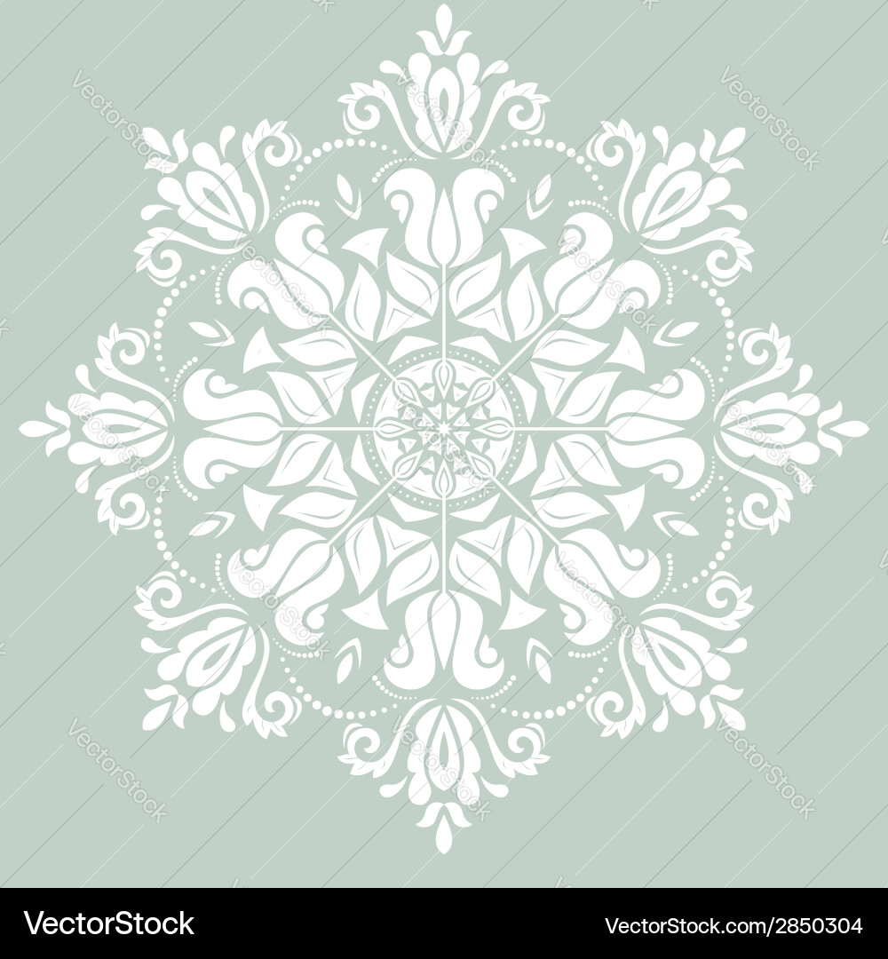 Orient pattern abstract background Vector Image