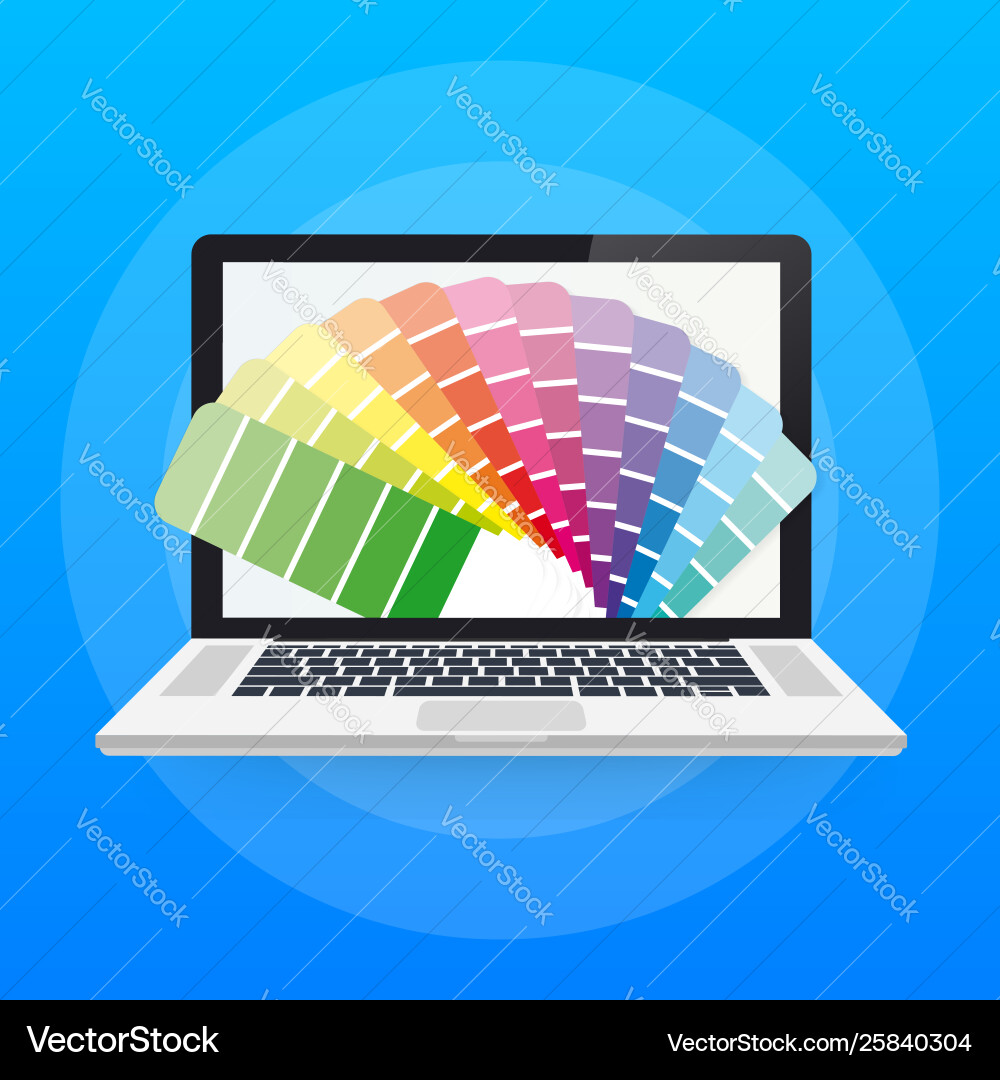Web design concept creating websites designed Web design concept creating websites designed Vector Image