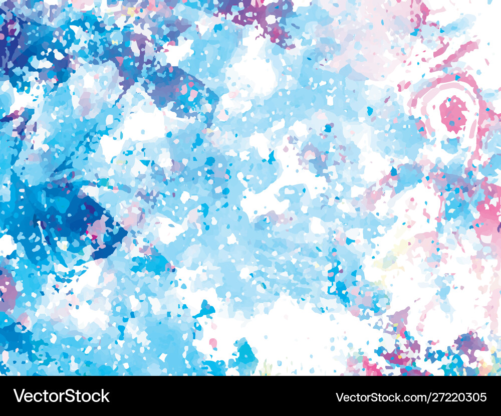 Abstract Pastel Splash vector image