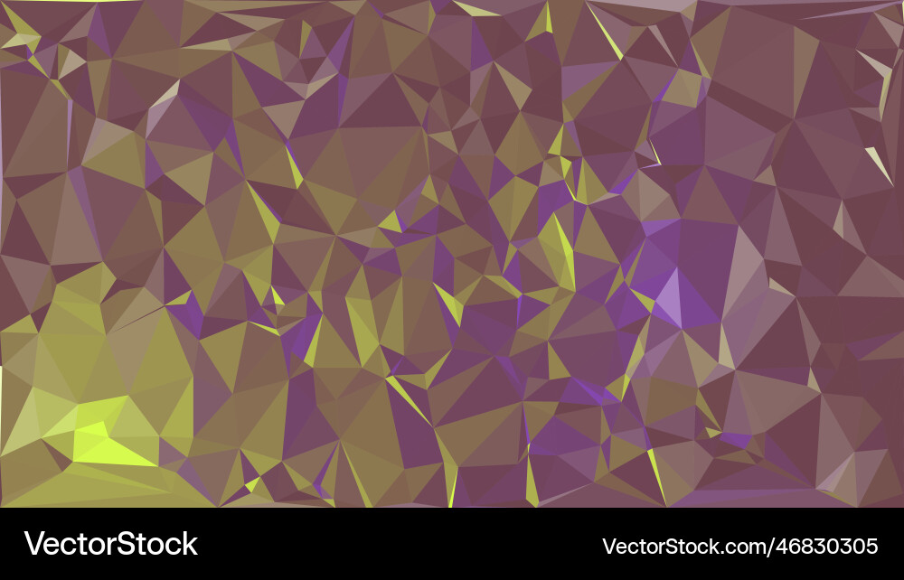 Abstract polygonal background triangular vector image