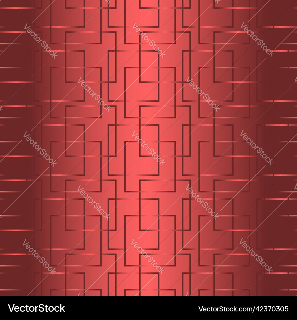 Geometric red seamless pattern with square Geometric red seamless pattern with square vector image