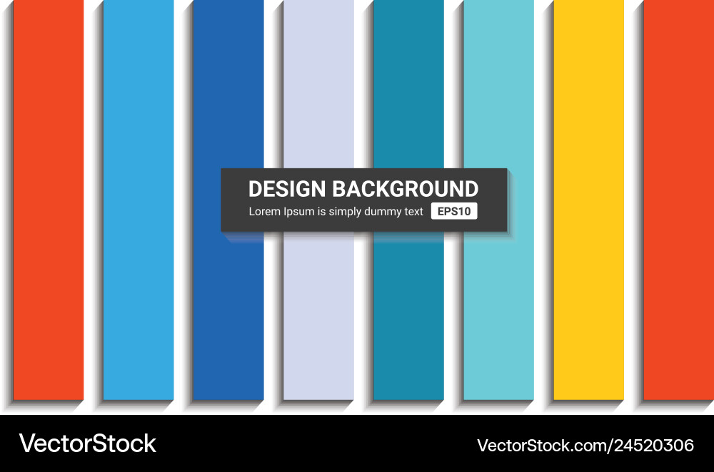 Modern Color Backgrounds vector image