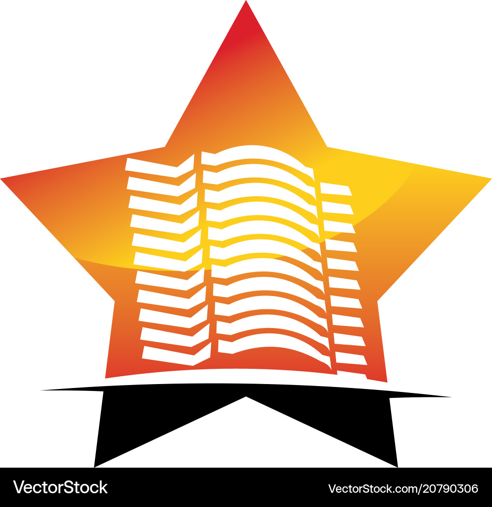 Star hotel logo design Template Star hotel logo design Template vektorbild