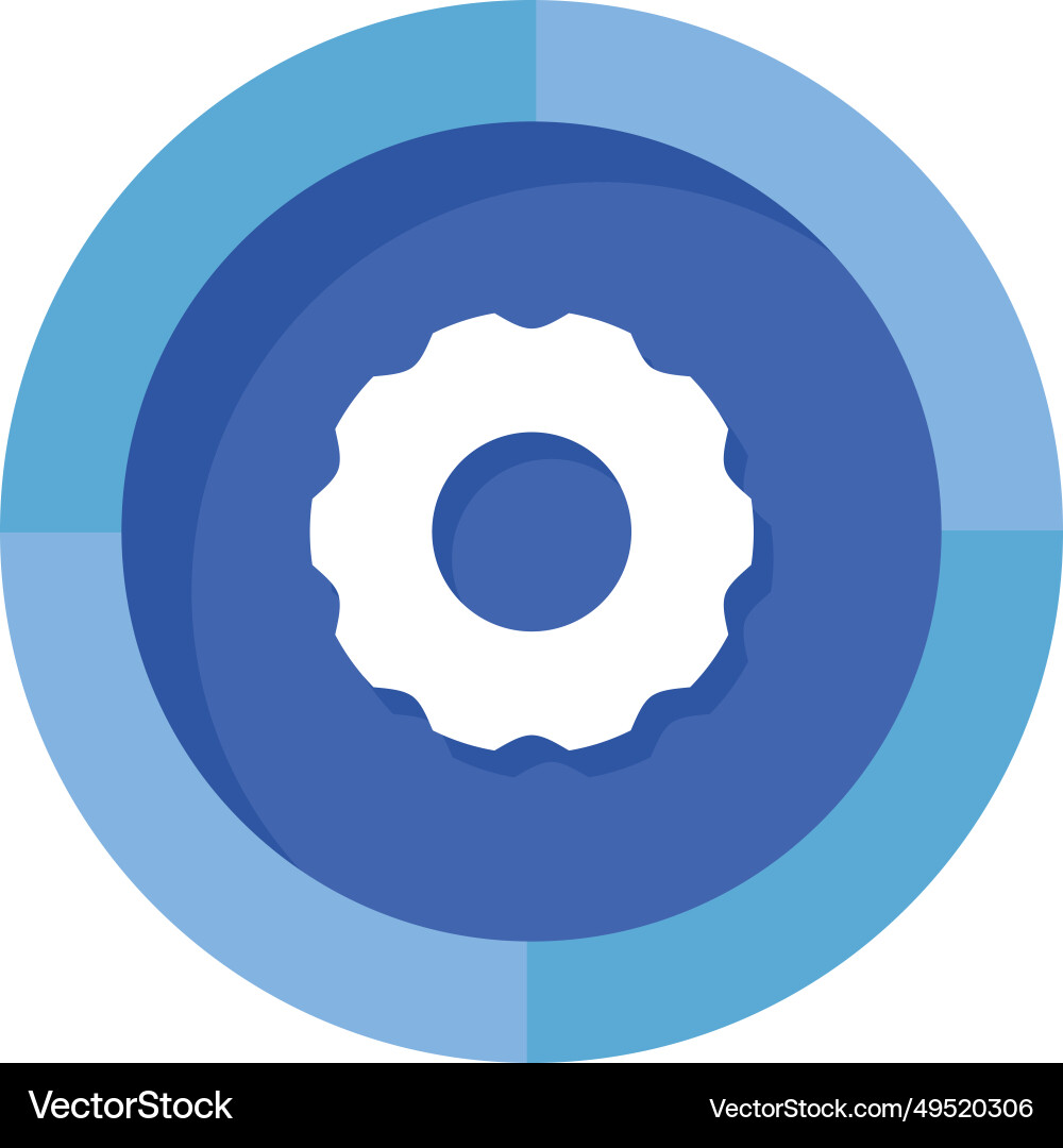 Ui ux element settings Vector Image
