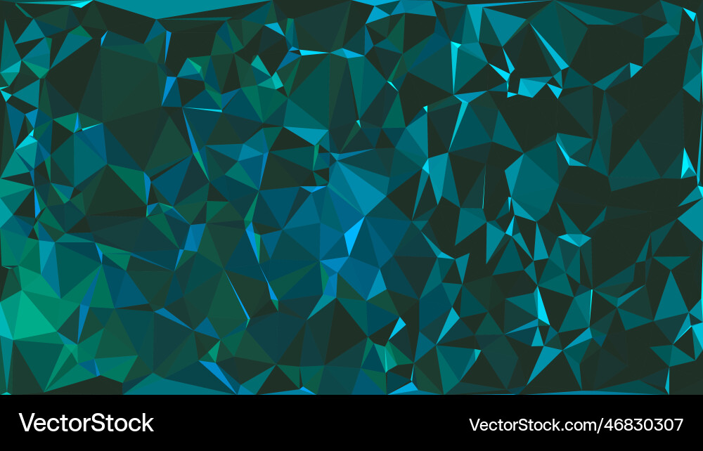 Abstract Triangular Polygon Background Vector Image