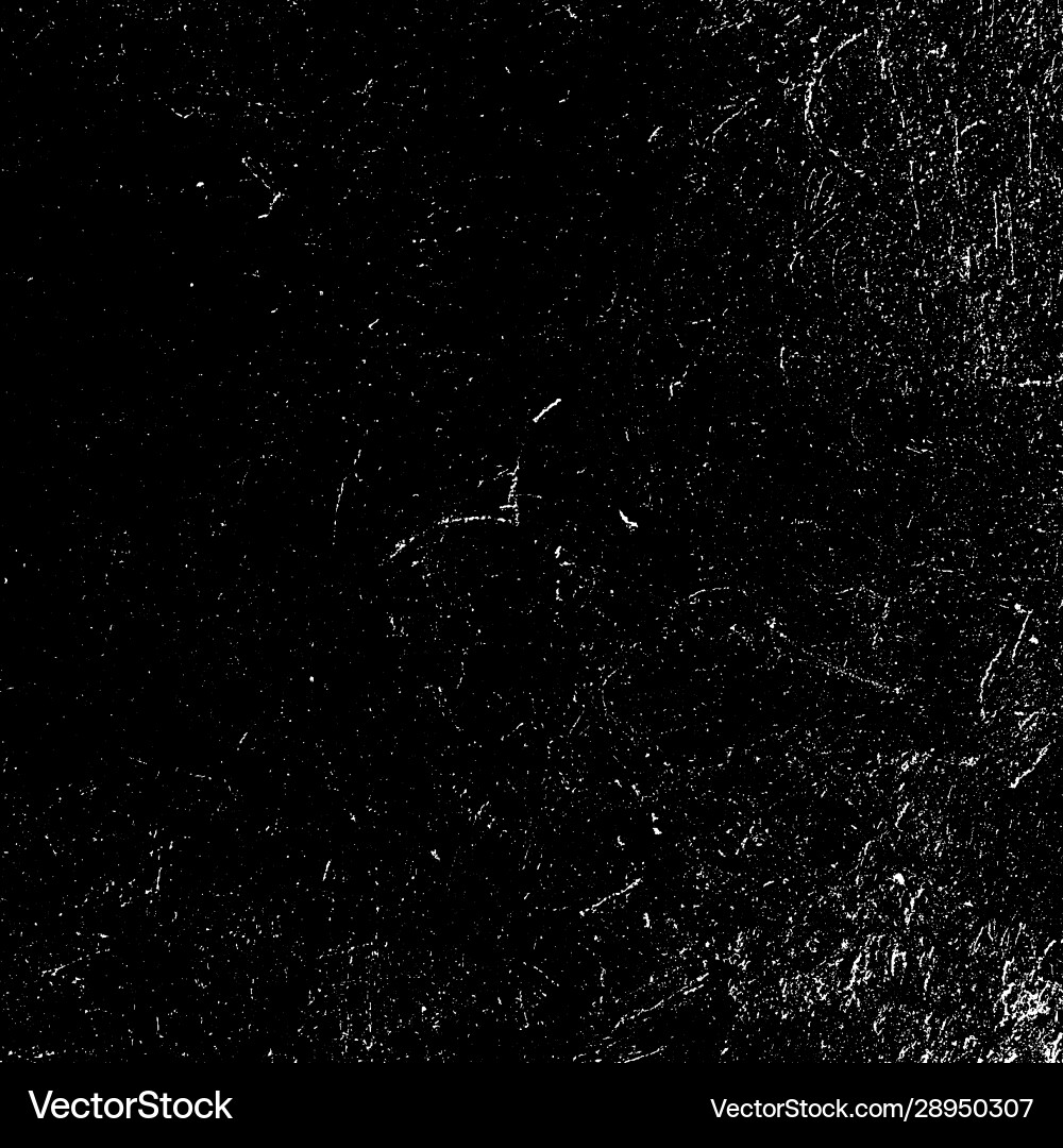 Grunge Black Texture Overlay Vector Image