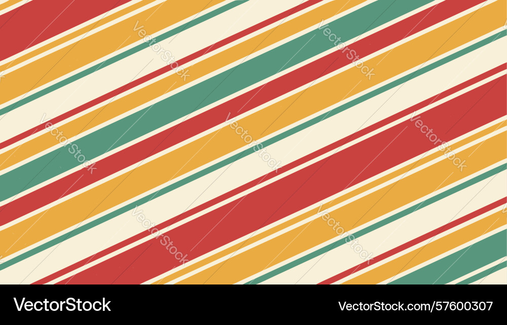Retro striped pattern background design vector image