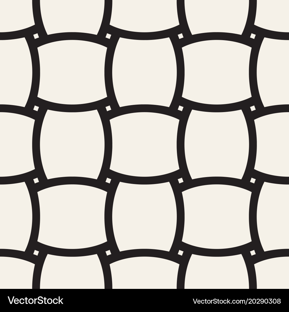 Curved Grid Pattern vector image