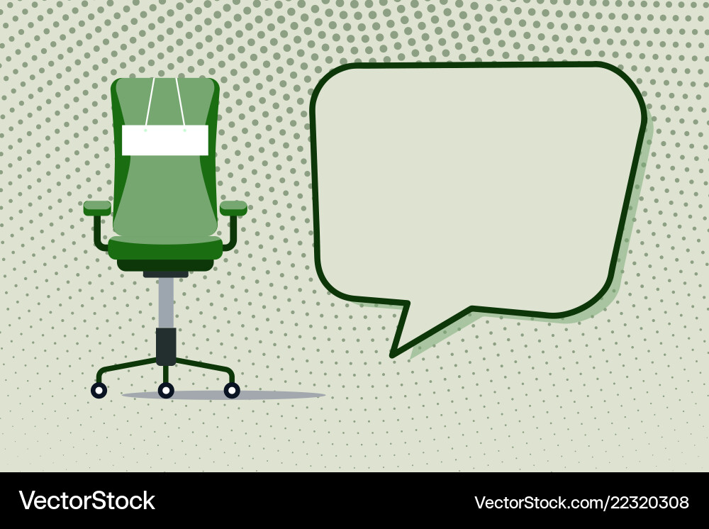Flat design business empty Flat design business empty vector image