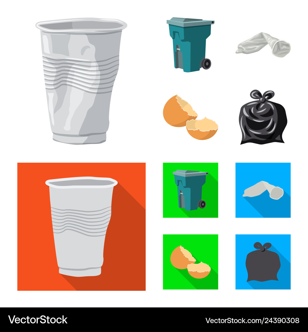 Isoliertes Objekt aus Dump und Sortierlogo-Set Isoliertes Objekt aus Dump und Sortierlogo-Set vektorbild