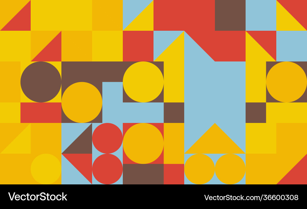 Mosaic abstract pattern design Mosaic abstract pattern design vector image