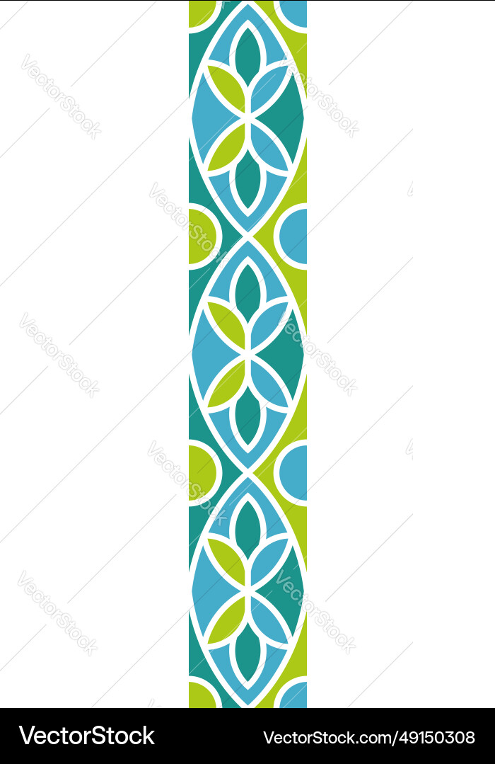 Mosaic frame element design Vector Image