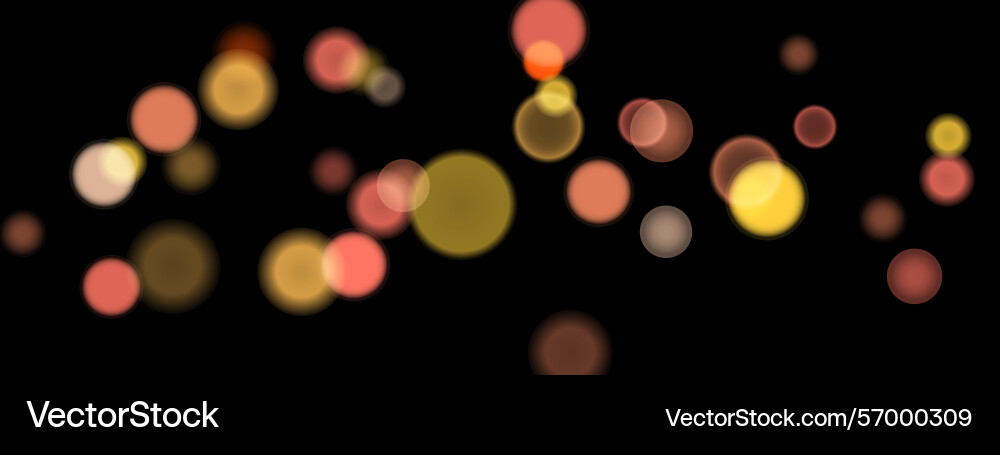 Abstract color shining bokeh isolated Abstract color shining bokeh isolated vector image