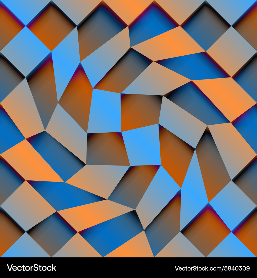 Abstract geometric pattern with diagonal gradient Vector Image