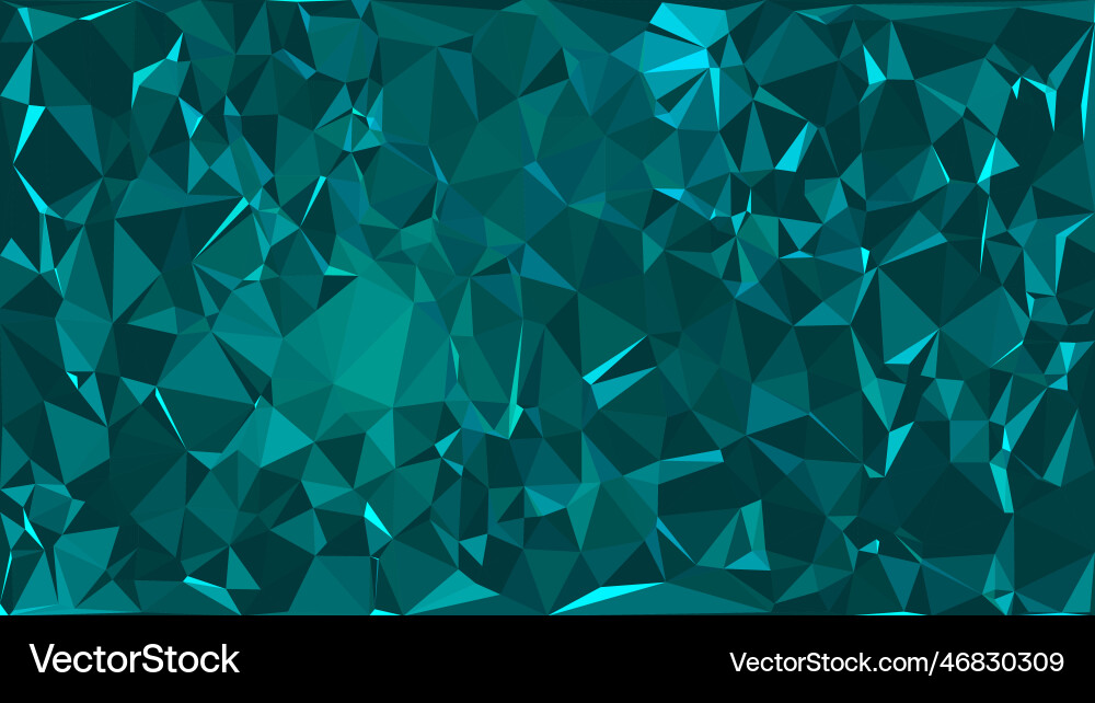 Abstract polygonal background triangular vector image