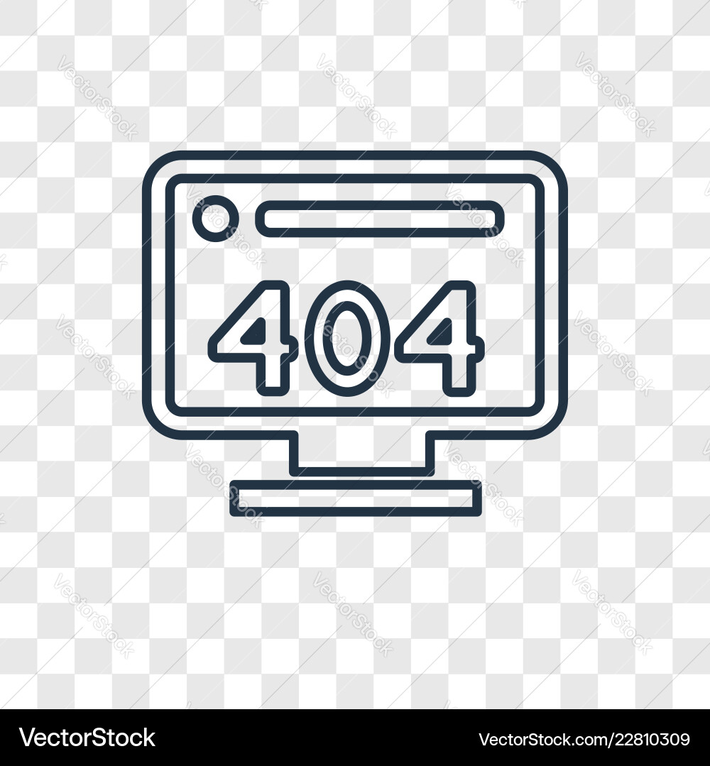 Browser concept linear icon isolated Browser concept linear icon isolated vector image