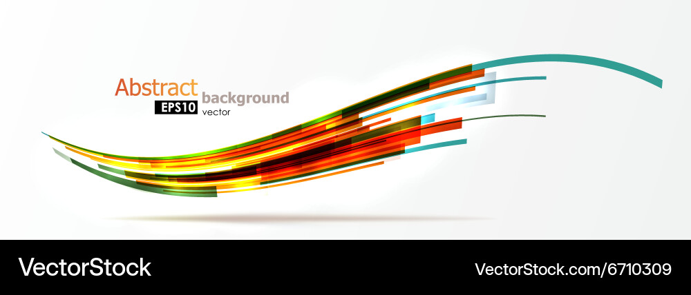 Dynamic Abstract Background vector image