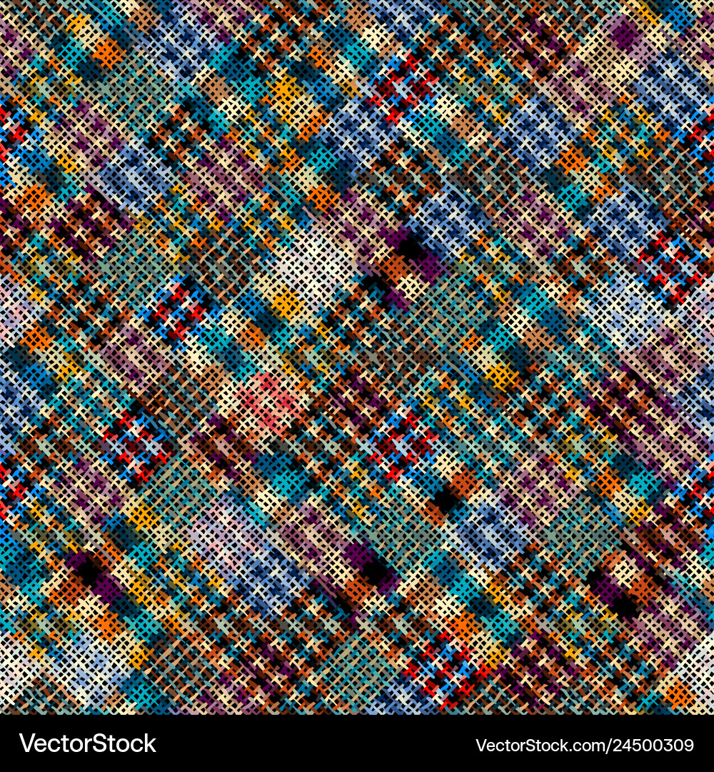 Rough Canvas Texture Pattern vector image