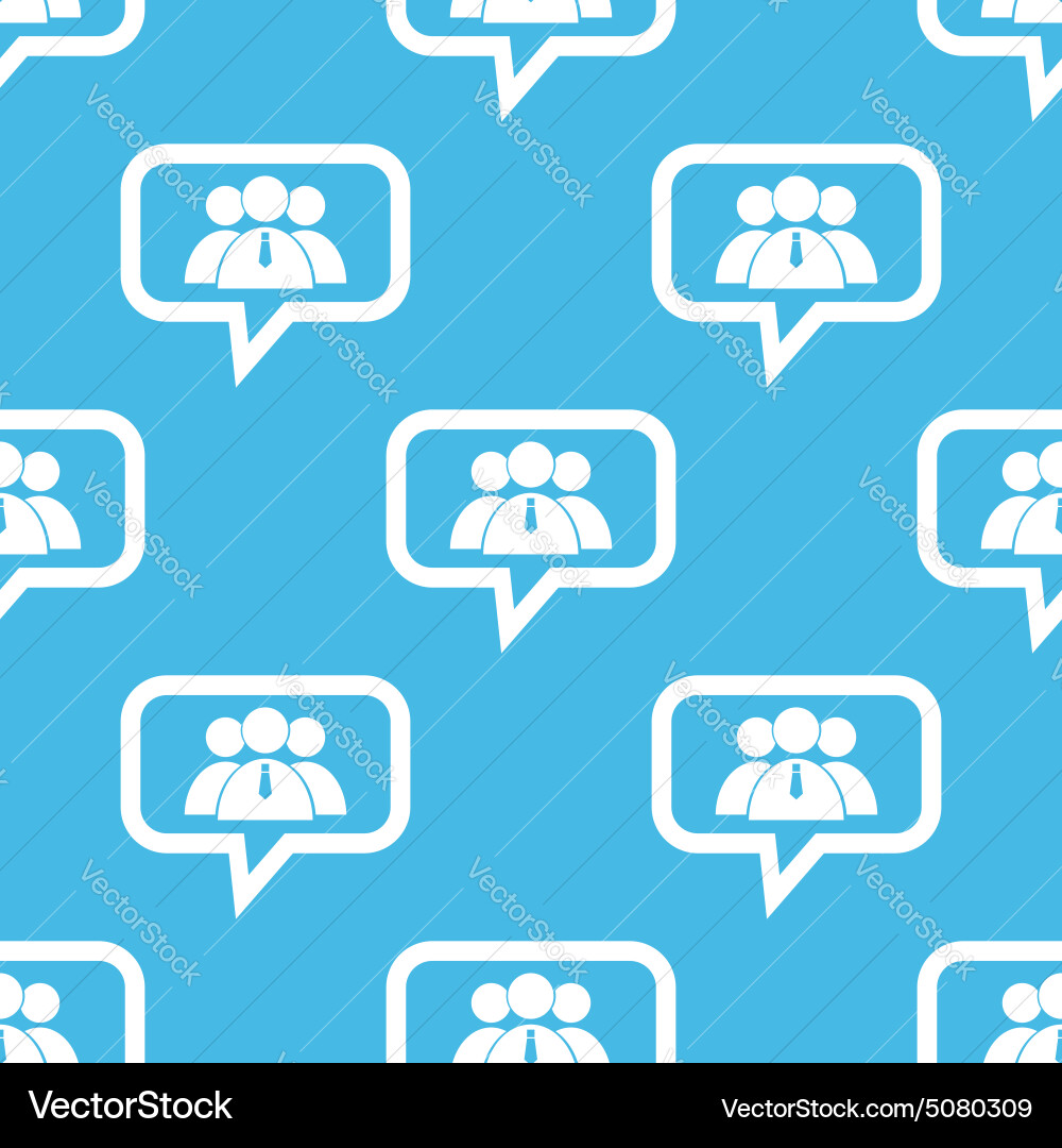 User group message pattern Vector Image