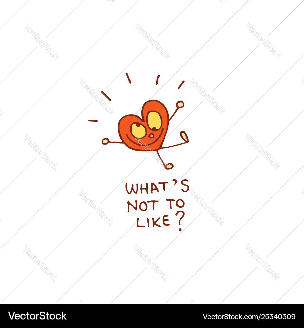 What s not to like Vector Image