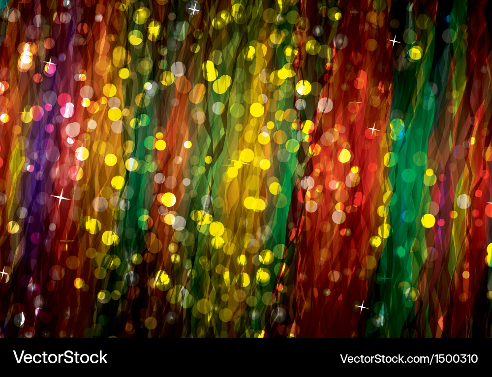 Abstract bokeh background vector image