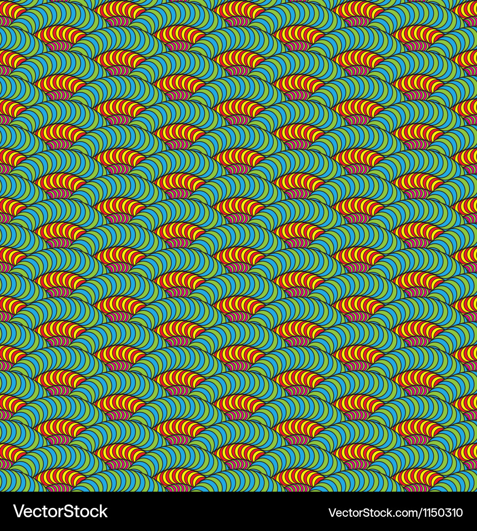 Abstract pattern with a repeating wave vector image