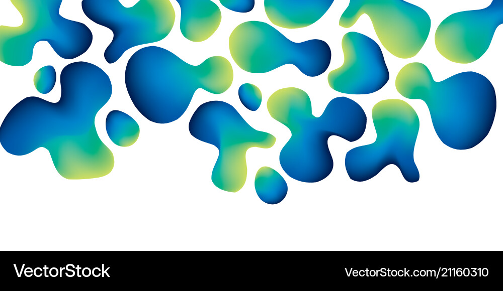 Decorative soft drops flow pattern Decorative soft drops flow pattern vector image