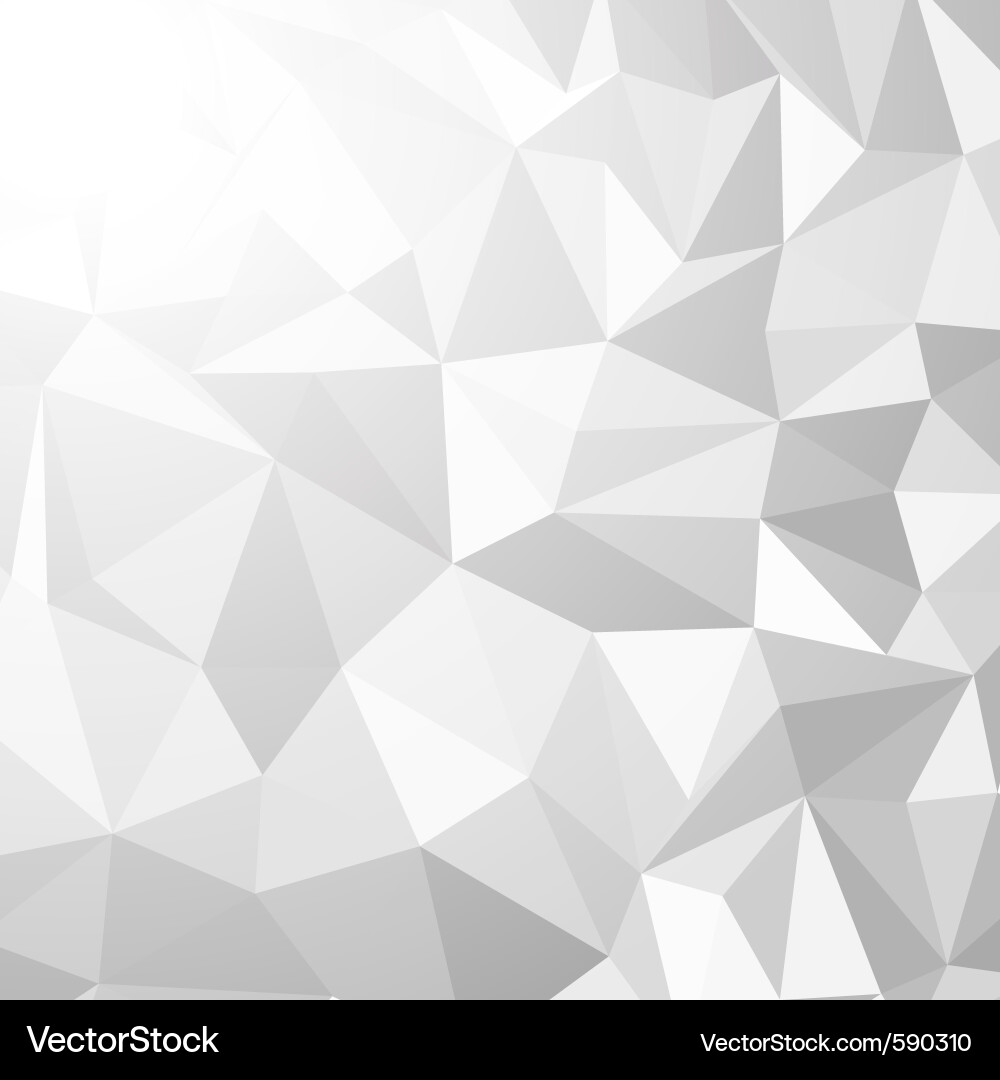Geometric Crumpled Pattern vector image